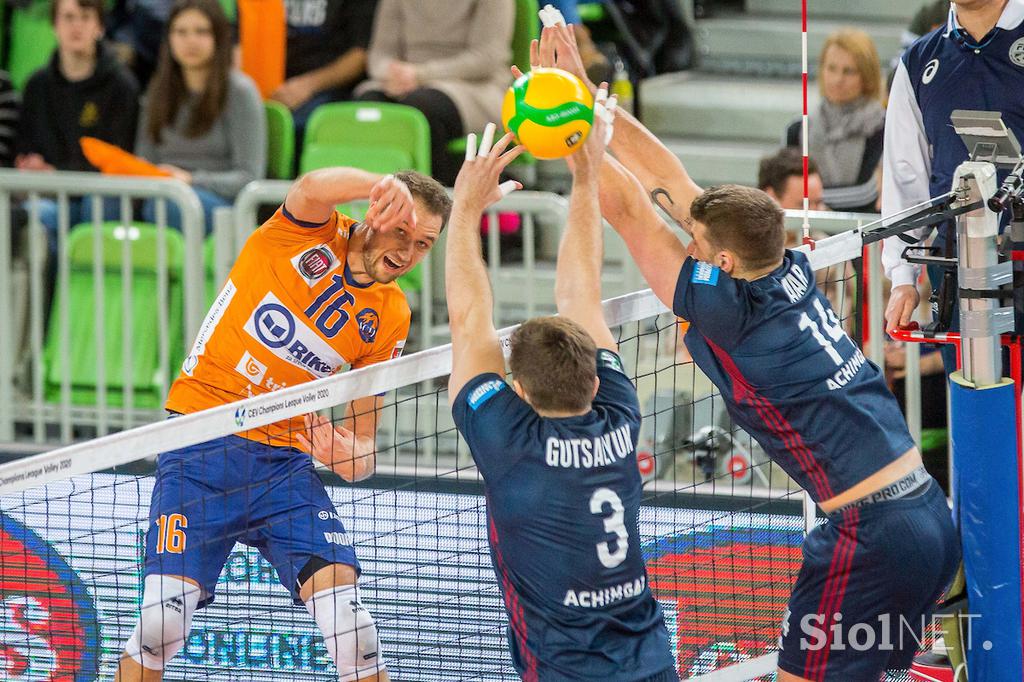 ACH Volley Ljubljana : Fakel Novy Urengoy