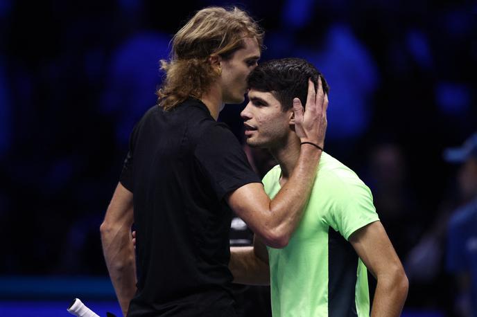 Alexander Zverev | Alexander Zverev je v prvem krogu premagal mladega Španca Carlosa Alcaraza. | Foto Reuters