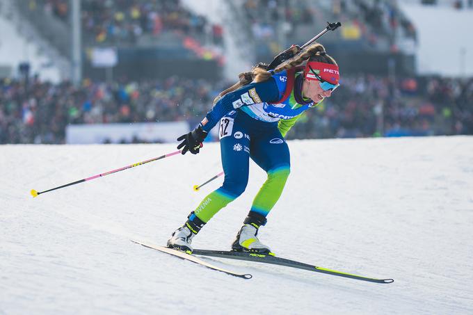 Polona Klemenčič je zgrešila kar šestkrat in zasedla 46. mesto. | Foto: Grega Valančič/Sportida