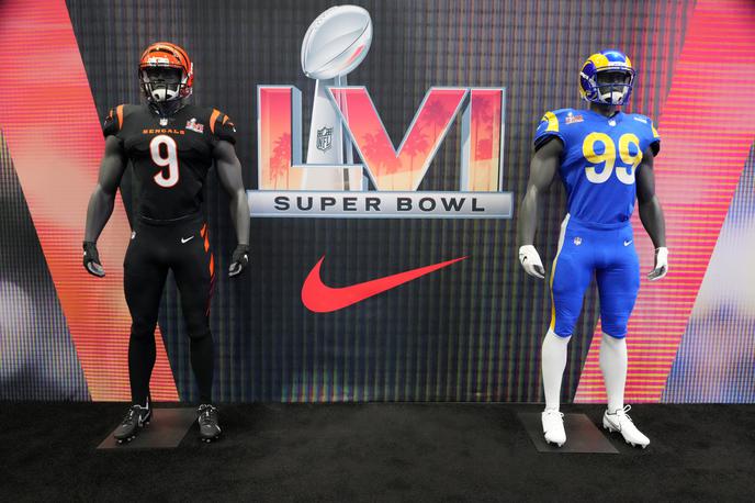 Super Bowl | Prvič Cincinnati Bengals ali drugič Los Angeles Rams? Odgovor bo znan v ponedeljek okoli štirih zjutraj. | Foto Guliver Image