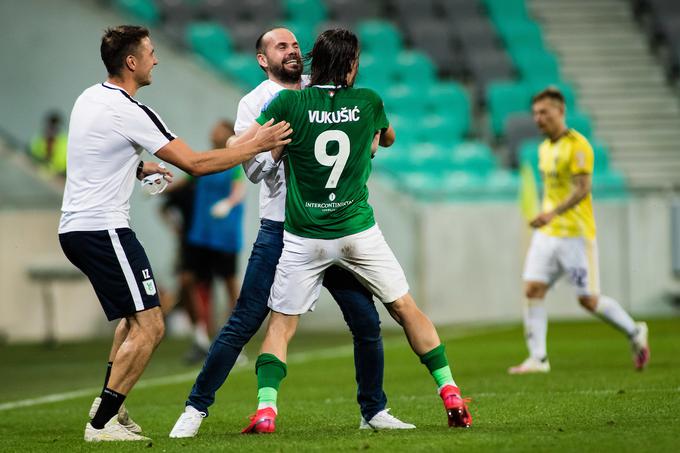 Olimpija je v nedeljo z 1:0 ugnala Maribor. | Foto: Grega Valančič/Sportida