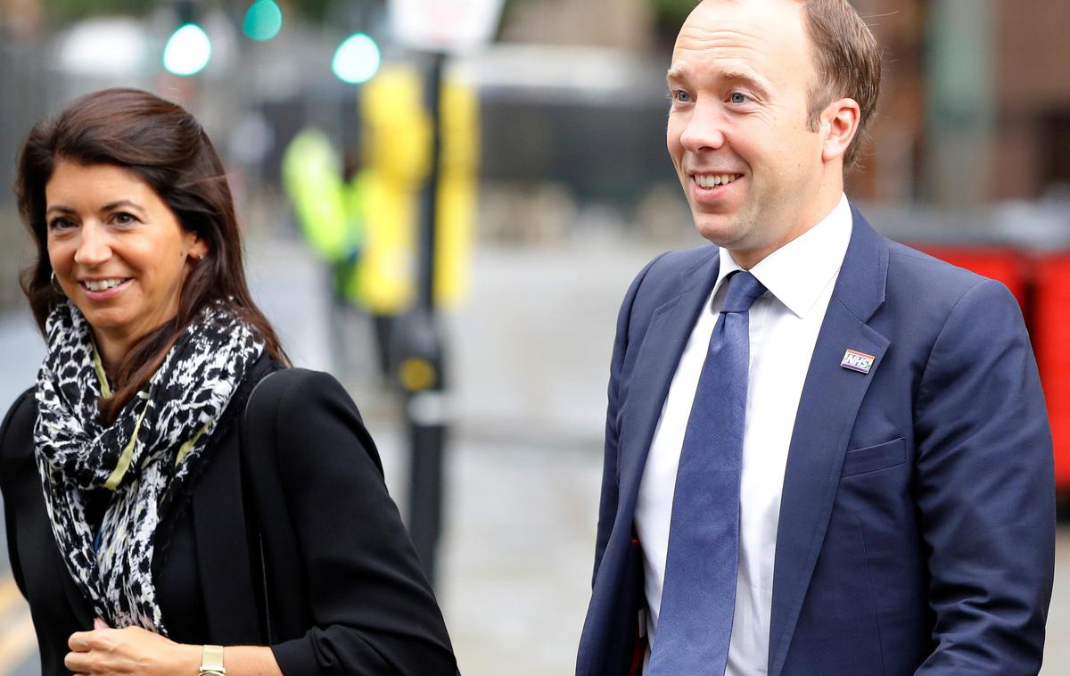 Gina Coladangelo Matt Hancock | Matt Hancock z nekdanjo pomočnico Gino Coladangelo (fotografija iz leta 2019) dopustuje v Dalmaciji. | Foto Reuters