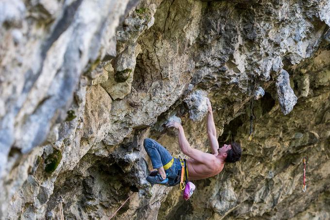 "Morda je recept za uspeh v tem, da čim več časa preživim v skali." | Foto: Urban Urbanc/Sportida