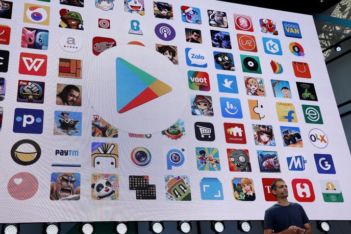 Google Play | Kljub pozornemu pregledovanju se v aplikacijsko tržnico Google Play občasno prebije tudi kakšen zlonamerni program. | Foto Reuters