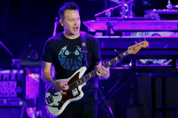 Blink-182, Mark Hoppus | Mark priznava, da ga je strah, a ostaja optimističen. | Foto Reuters