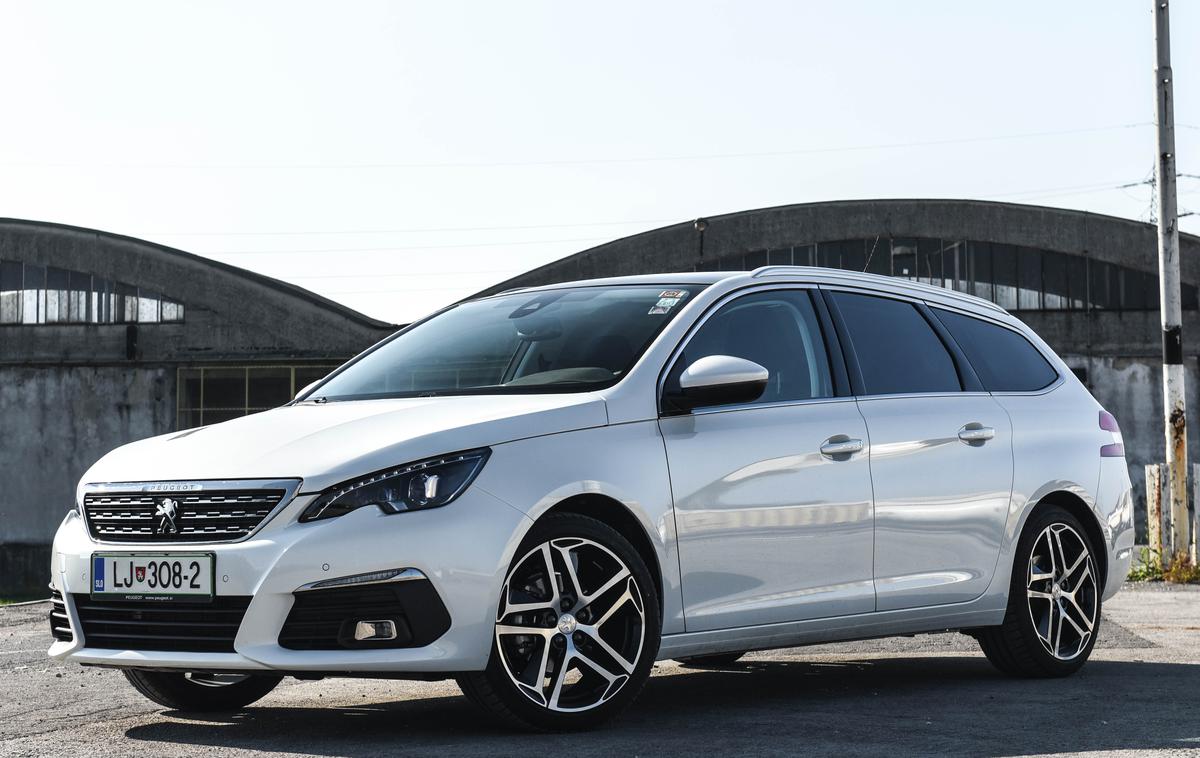 Peugeot 308 SW 1.6 BlueHDi Allure MT6 | Foto Gašper Pirman