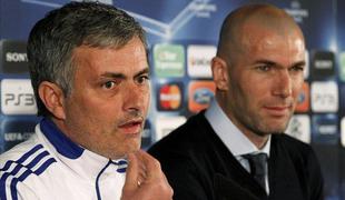 Zidane: Mourinho je najboljši trener na svetu