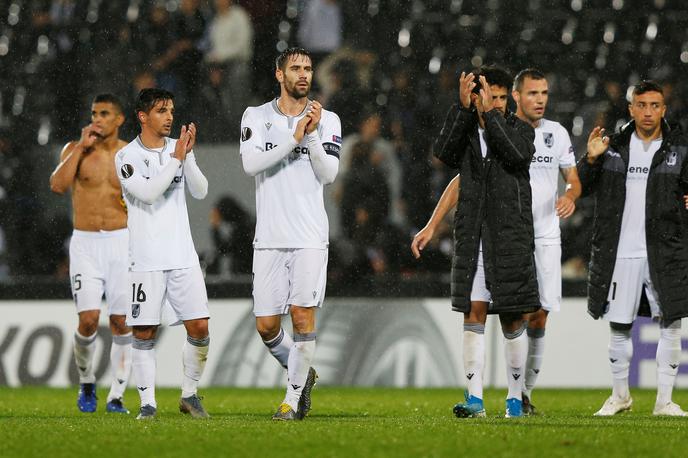 Vitoria | Nogometaši Vitorie Guimaraesa so v tej sezoni nastopali v ligi Europa in se od tekmovanja poslovili po skupinskem delu. | Foto Reuters