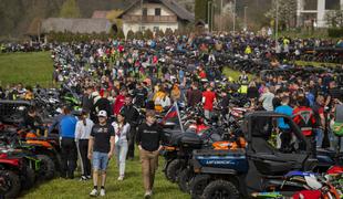 Na vseslovenskem blagoslovu motorjev tudi zelo znana motoristka #foto #video