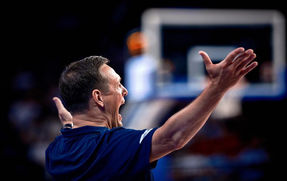 slovenska košarkarska reprezentanca Slovenija : Gruzija Aleksander Sekulić | Aleksander Sekulić bo skušal Slovenijo drugič popeljati na OI. | Foto FIBA