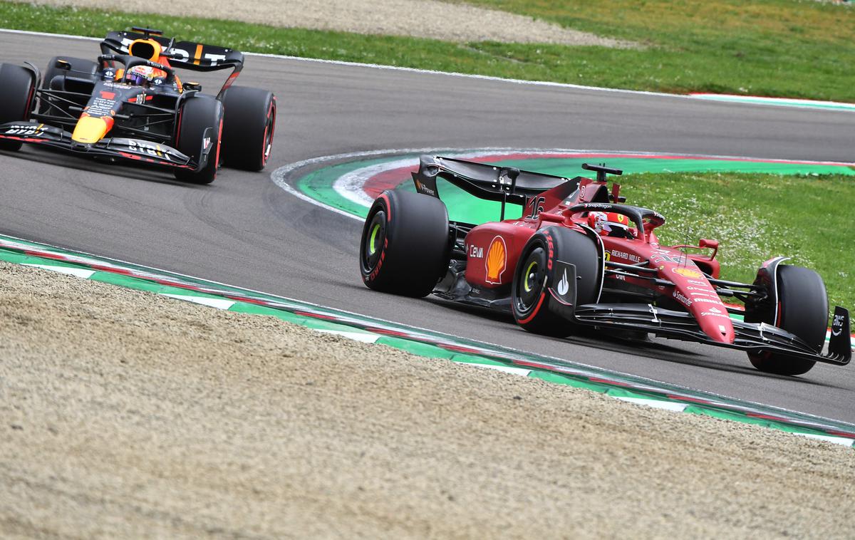 Imola Leclerc Verstappen | Letos sta bili šprinterski dirki v Imoli in Avstriji, ena bo še v Braziliji. | Foto Reuters