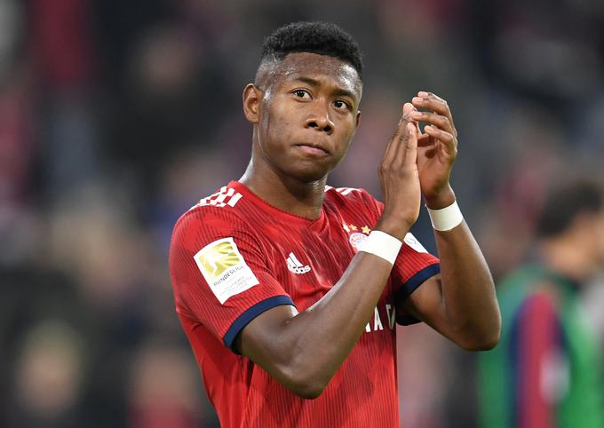 David Alaba je zvezdnik evropskega nogometa. | Foto: Reuters