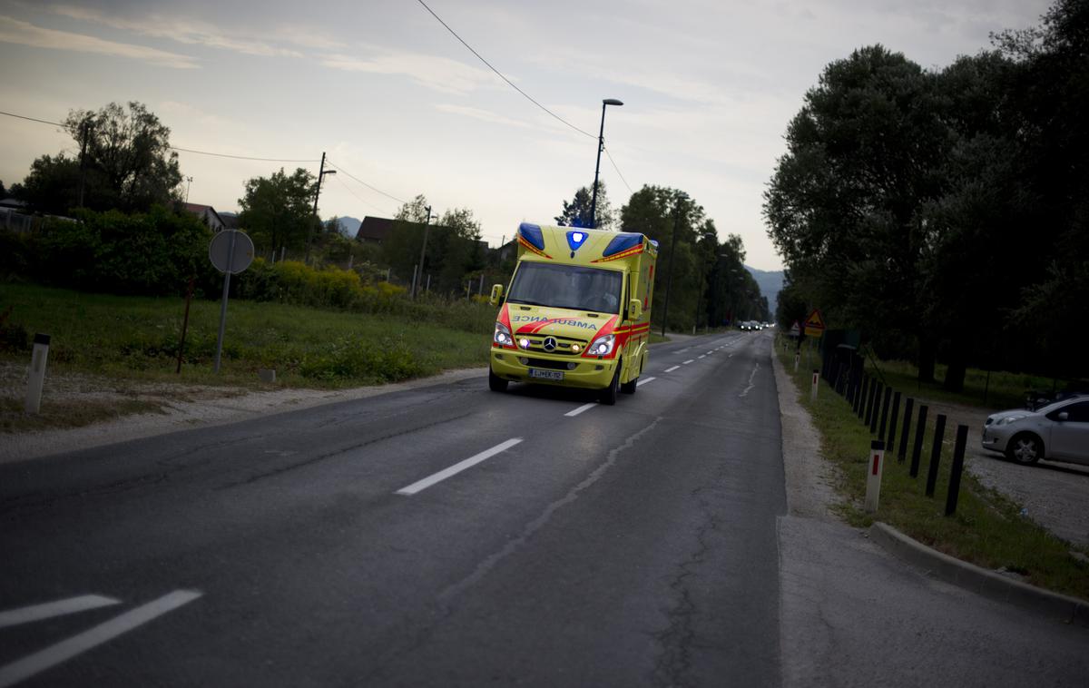 Rešilec | Otrok je umrl zaradi hudih poškodb.  | Foto Matej Leskovšek