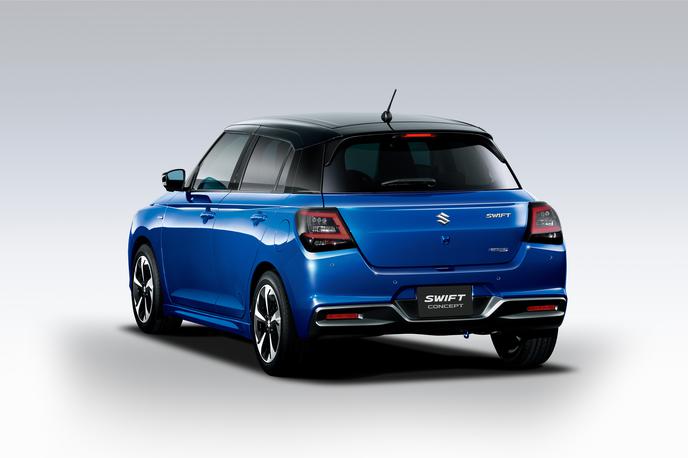 Suzuki swift | Suzuki je prvič pokazal zadek koncepta novega swifta. | Foto Suzuki