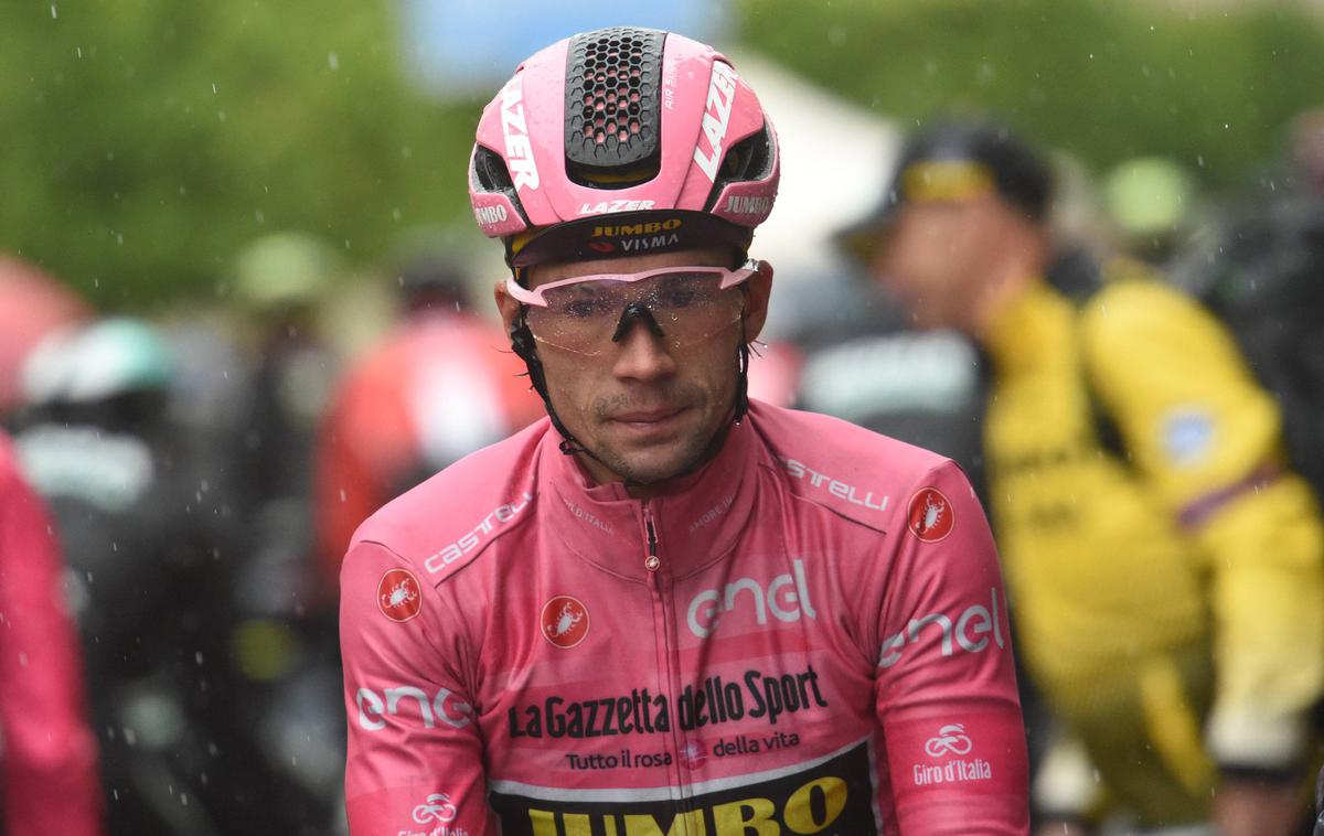 Primož Roglič, Giro 2019 | Primož Roglič je osredotočen na tritedensko dirko, na kateri bi rad v Rimu oblekel rožnato majico najboljšega. Kako jo je nositi, dobro ve, saj jo je že leta 2019, ko je bil na koncu tretji. | Foto Guliverimage