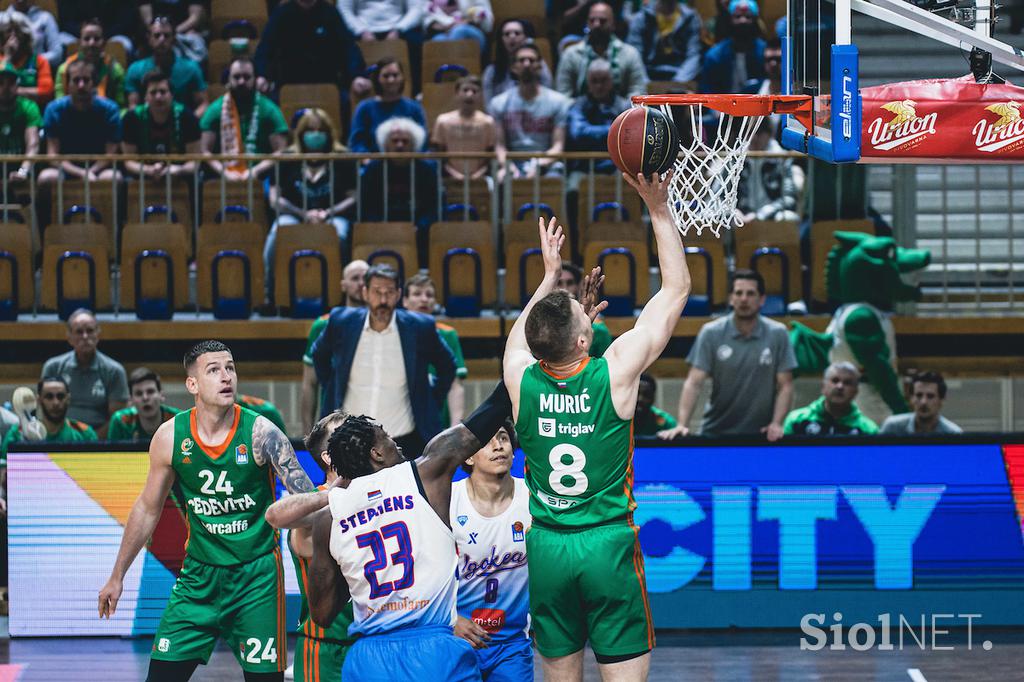 Liga ABA, četrtfinale: Cedevita Olimpija - Igokea, Tivoli