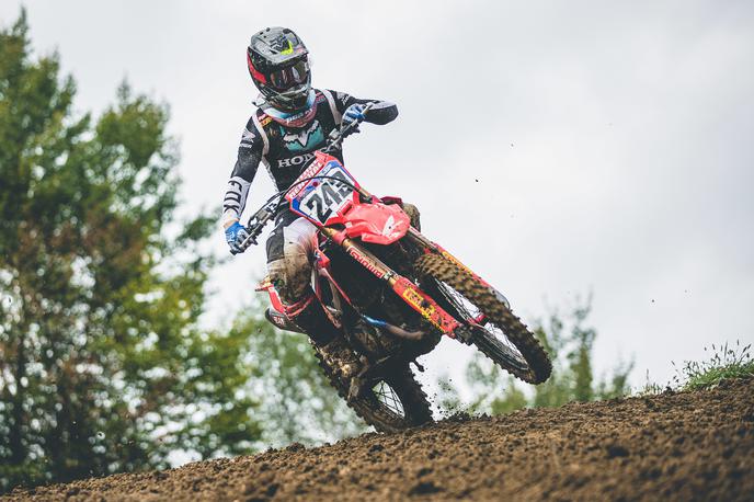 Tim Gajser trening Lemberg | Tim Gajser na četrtkovem treningu na progi Tiga243Land. | Foto Grega Valančič/Sportida