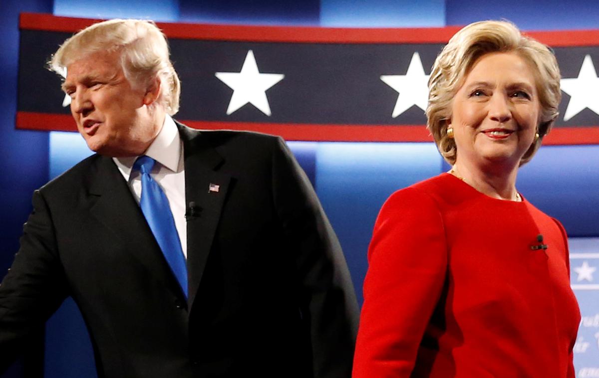 Donald Trump in Hillary Clinton | Foto Reuters