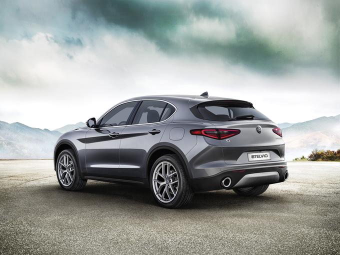 Alfin športni terenec je dobil ime po znanem italijanskem prelazu Stelvio. | Foto: Alfa Romeo