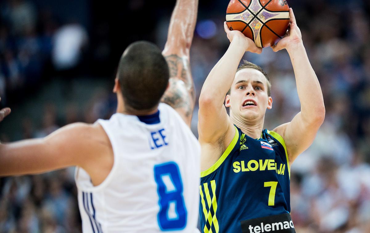 Slovenija Finska Eurobasket | Slovenci so leta 2017 v Helsinkih igrali skupinski del prvenstva, glavni del EuroBasketa pa se je nato odvil v Istanbulu. | Foto Vid Ponikvar