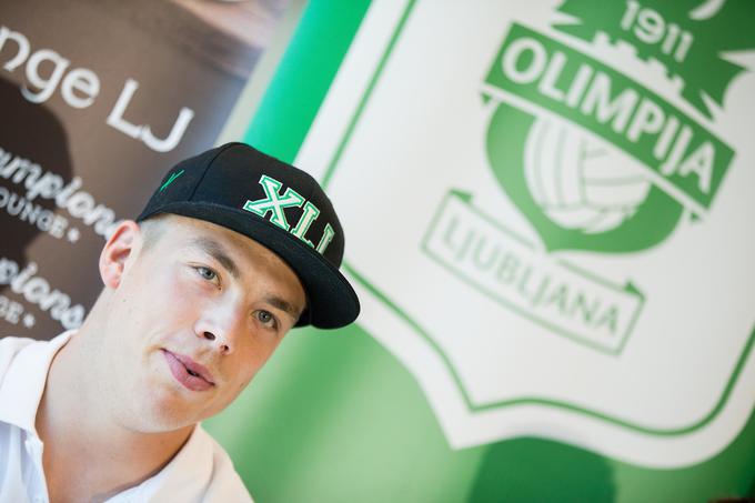 Nejc Vidmar verjame, da bo Olimpija prišla do preobrata in si priigrala novi evropski tekmi. | Foto: Vid Ponikvar