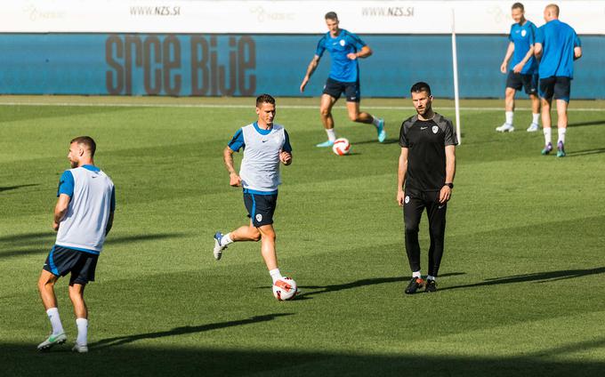 Slovenska reprezentanca bo pred odhodom na Norveško opravila še en trening. | Foto: Vid Ponikvar