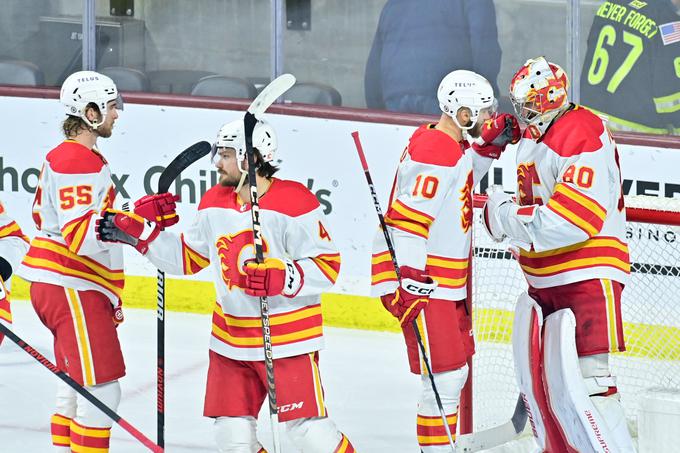 Calgary je dosegel najboljši rezultat sezone z 51 sproženimi streli na gol. | Foto: Reuters