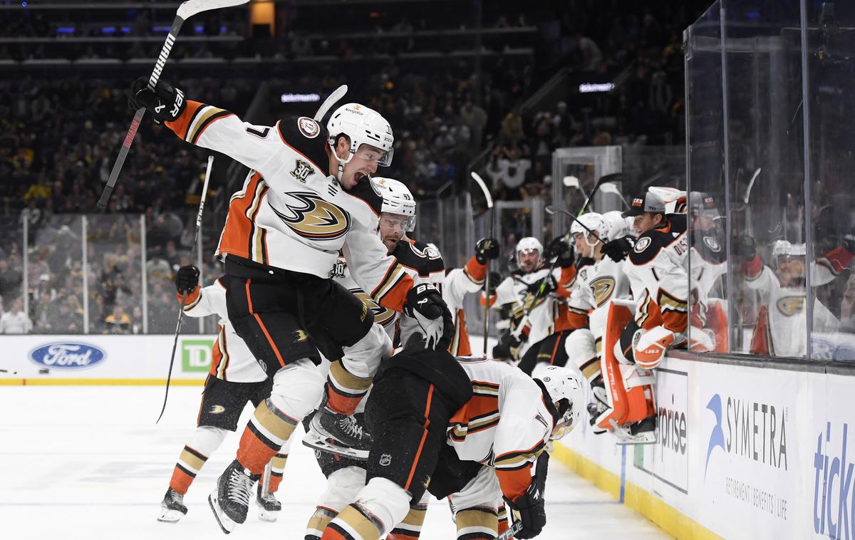 Anaheim Ducks | Anaheim Ducks so Bostonu zadali prvi poraz sezone. | Foto Guliverimage