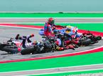 padec motoGP Barcelona