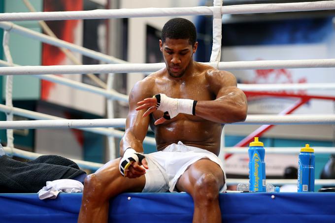 Anthony Joshua se je bolj kot fizični pripravi posvečal tehniki. | Foto: Getty Images