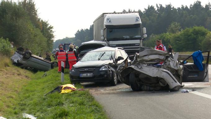 Sistem eCall omogoča posredovanje pomembnih informacij za reševanje po prometni nesreči, predvsem lokacijo. | Foto: policija