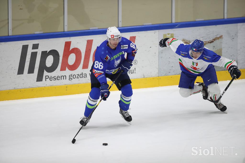 Slovenija - Italija, Bled, slovenska hokejska reprezentanca