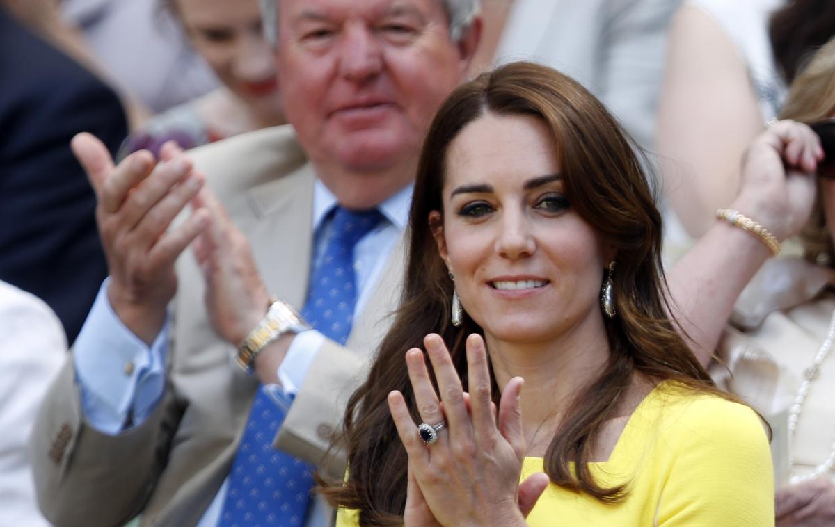 Kate Middleton | Kate Middleton vsako leto vidimo na tribunah Wimbledona. | Foto Guliverimage