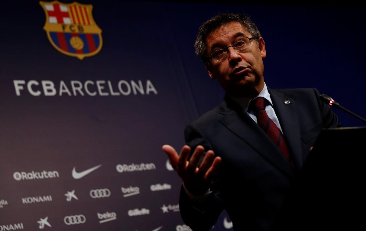 Josep Maria Bartomeu | Josep Maria Bartomeu se je znašel sredi afere Barcagate. | Foto Reuters