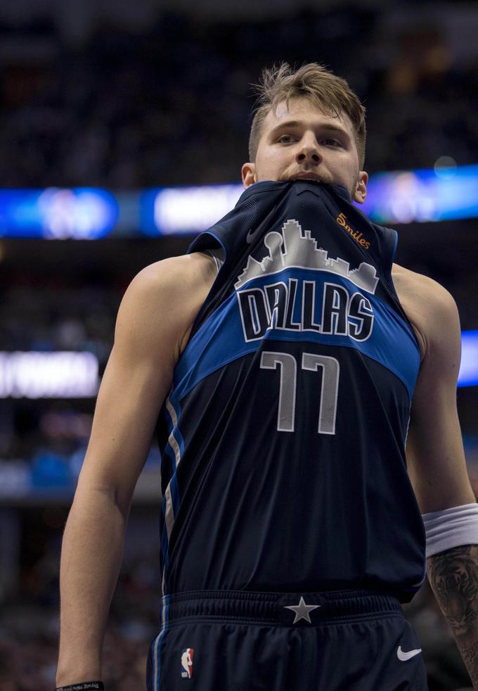 Dončić še ni imel tako vročega večera v ligi NBA, odkar se dokazuje na drugi strani velike luže, a je imel opravka z eno najboljših ekip tekmovanja. | Foto: Reuters