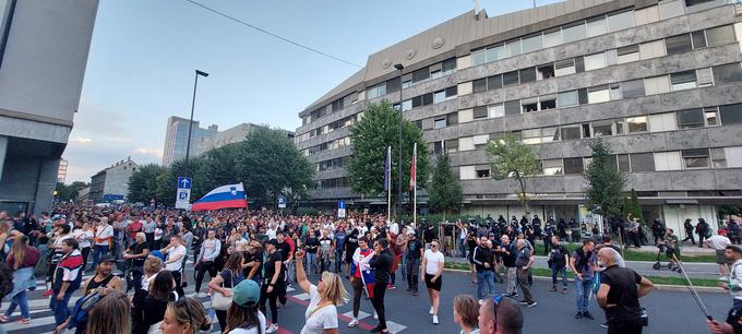 protesti, 29.9.2021 | Foto: Bojan Puhek