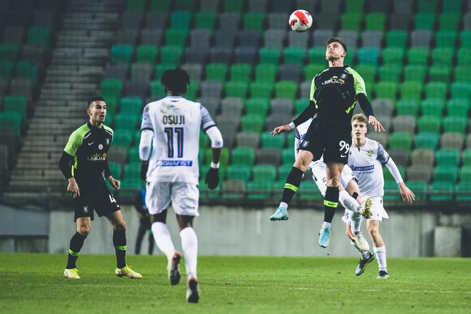 Prelec Olimpija | Nik Prelec (99) je za Olimpijo odigral 11 tekem in dal en gol. | Foto Grega Valančič/Sportida