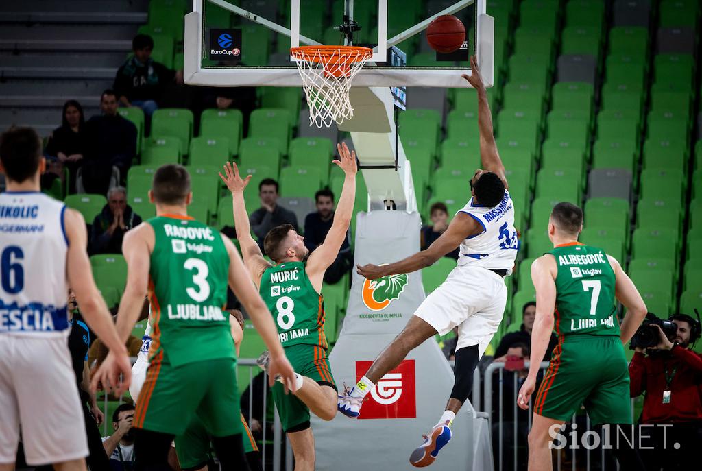 EuroCup: Cedevita Olimpija - Brescia