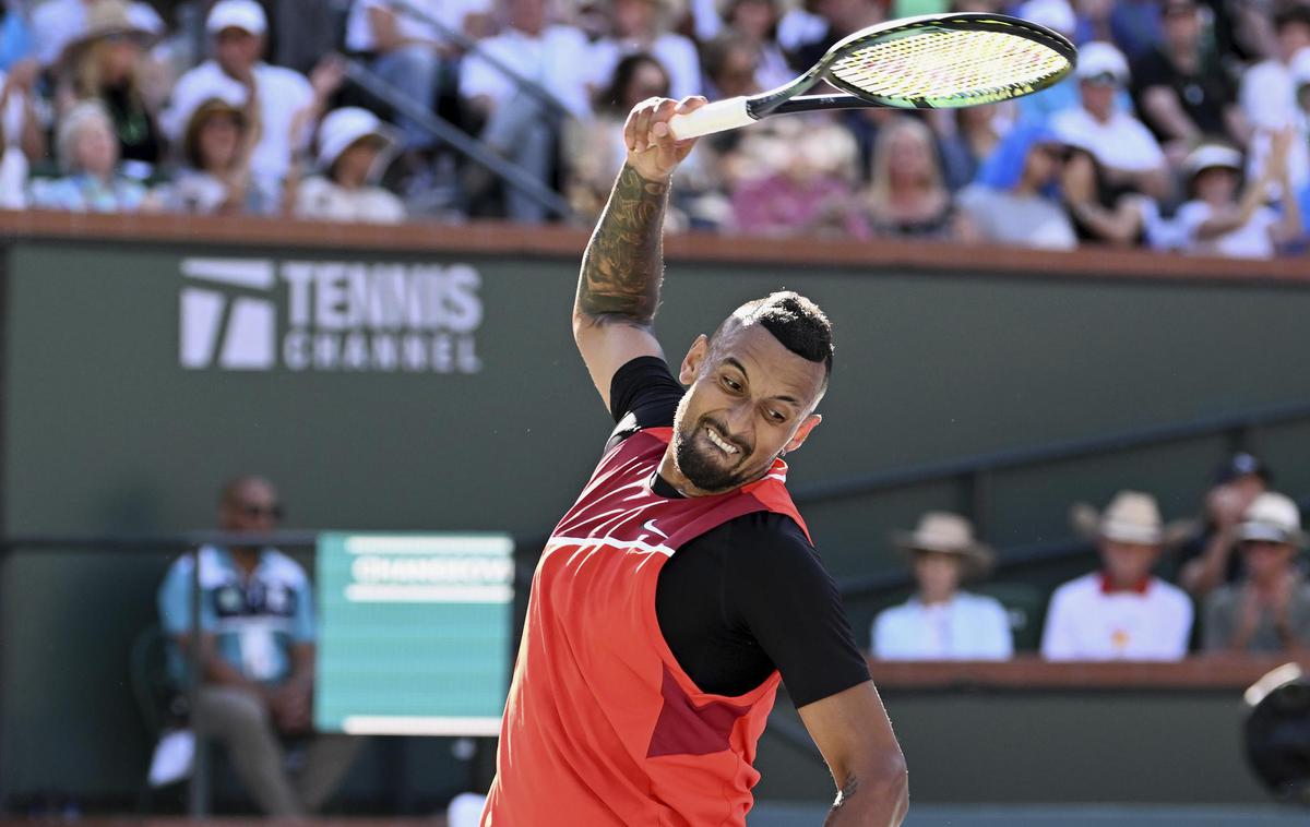 Nick Kyrgios | Nick Kyrgios je norel na turnirjih v Miami in Indian Wellsu. | Foto Guliverimage