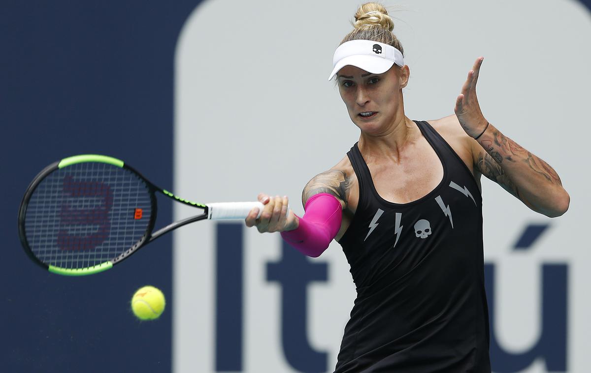 Polona Hercog | Polona Hercog je priznala premoč 14. igralki sveta Madison Keys. | Foto Getty Images