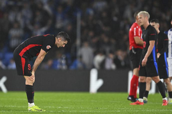 Barcelona Robert Lewandowski | Razveljavljeni zadetek Roberta Lewandowskega buri duhove. | Foto Guliverimage