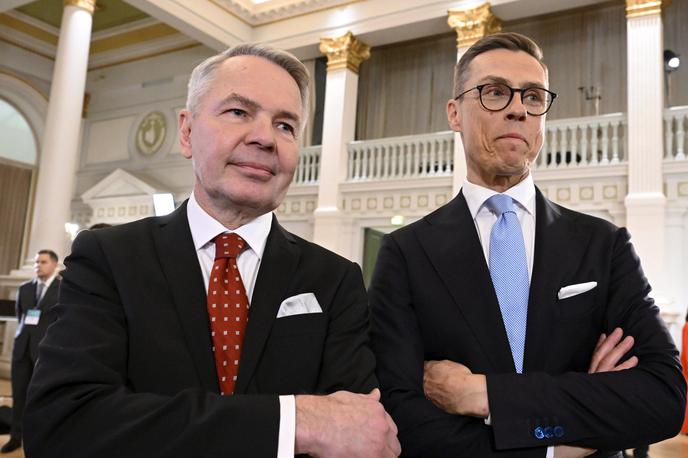 Alexander Stubb in Pekka Haavisto | Tako Alexander Stubb (desno) kot Pekka Haavisto (levo) napovedujeta odločno politiko do Rusije. | Foto Guliverimage