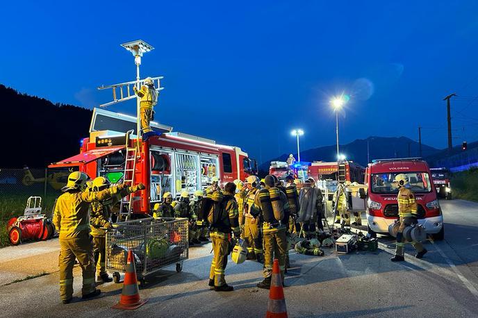 vlak, nesreča, Avstrija, predor | Poškodovane potnike so prepeljali v bližnje bolnišnice, preostale pa z avtobusi v Innsbruck. | Foto Reuters