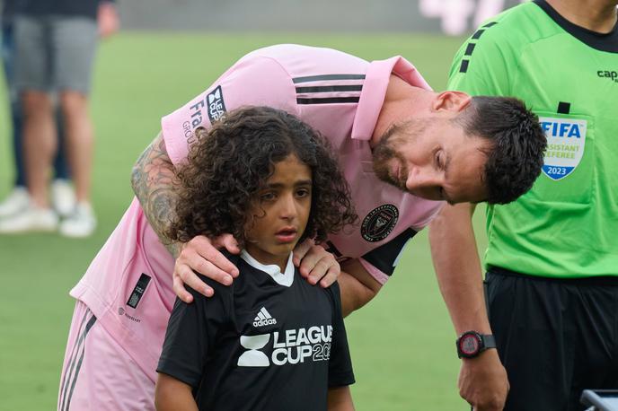 Lionel Messi | Lionel Messi blesti tudi v ZDA in navdušuje tako mlade kakor tudi starejše. | Foto Guliverimage