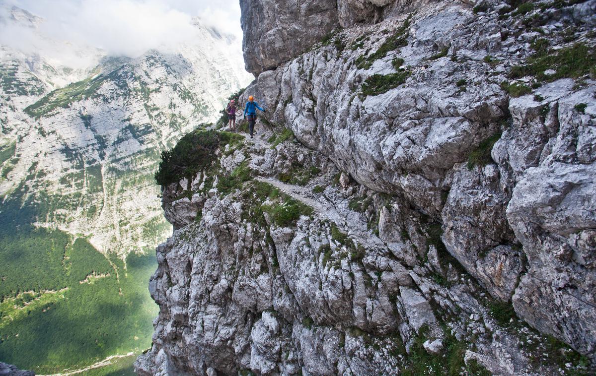 Tominškova pot Triglav pohodništvo gore hribi | Tominškova pot je najbolj iskana planinska pot na spletni strani www.hribi.net, ki sta jo zasnovala brata Rok in Tadej Lukan. Na strani, ki je zaživela marca 2006, je več kot 2.500 opisov vrhov in več kot 7.000 opisanih poti. Kar 90 odstotkov opisov sta prispevala brata Lukan. | Foto Jošt Gantar (www.slovenia.info)