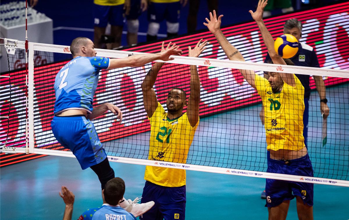 Slovenija Brazilija liga narodov odbojka | Slovenci se bodo pomerili z Brazilijo. | Foto Volleyballworld