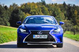 Lexus RC - fotogalerija testnega vozila