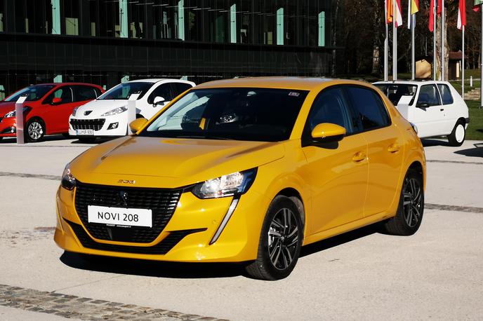 Peugeot 208 | Peugeot 208 v Sloveniji tudi že v novi generaciji. | Foto Gregor Pavšič