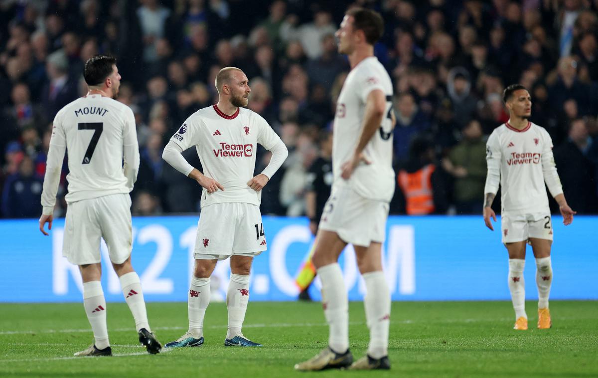 Manchester United | Manchester United je s kar 0:4 klonil proti Crystal Palaceu. | Foto Reuters