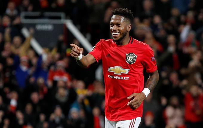 Brazilec Fred je za Man Utd dosegel dva zadetka. | Foto: Reuters